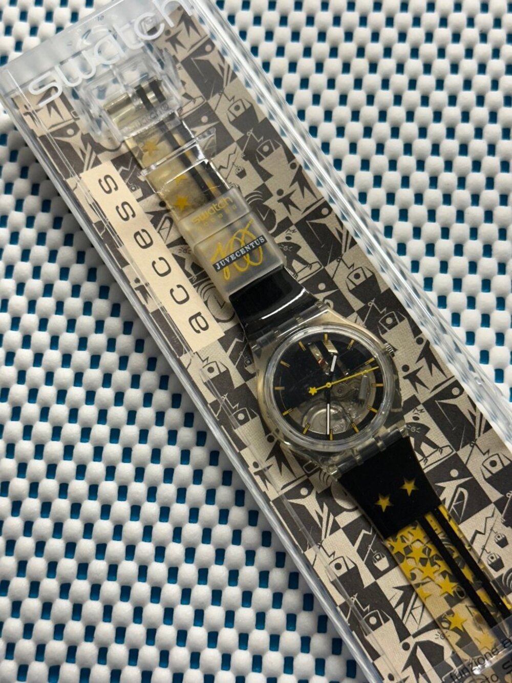 Swatch Watch Juvecentus SKZ106 Vintage 1997